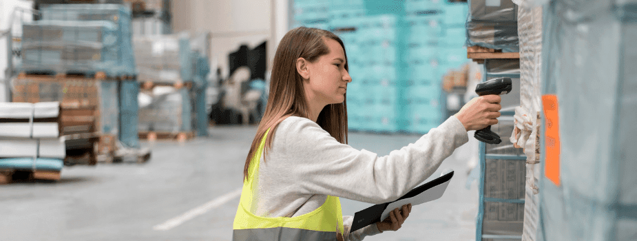 Control de calidad de un operador de logística interna